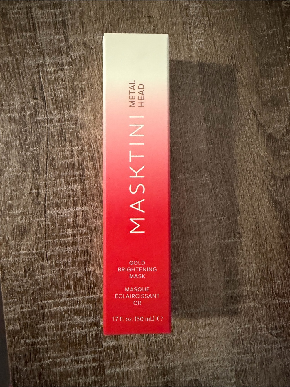 Gold Brightening Mask — Red